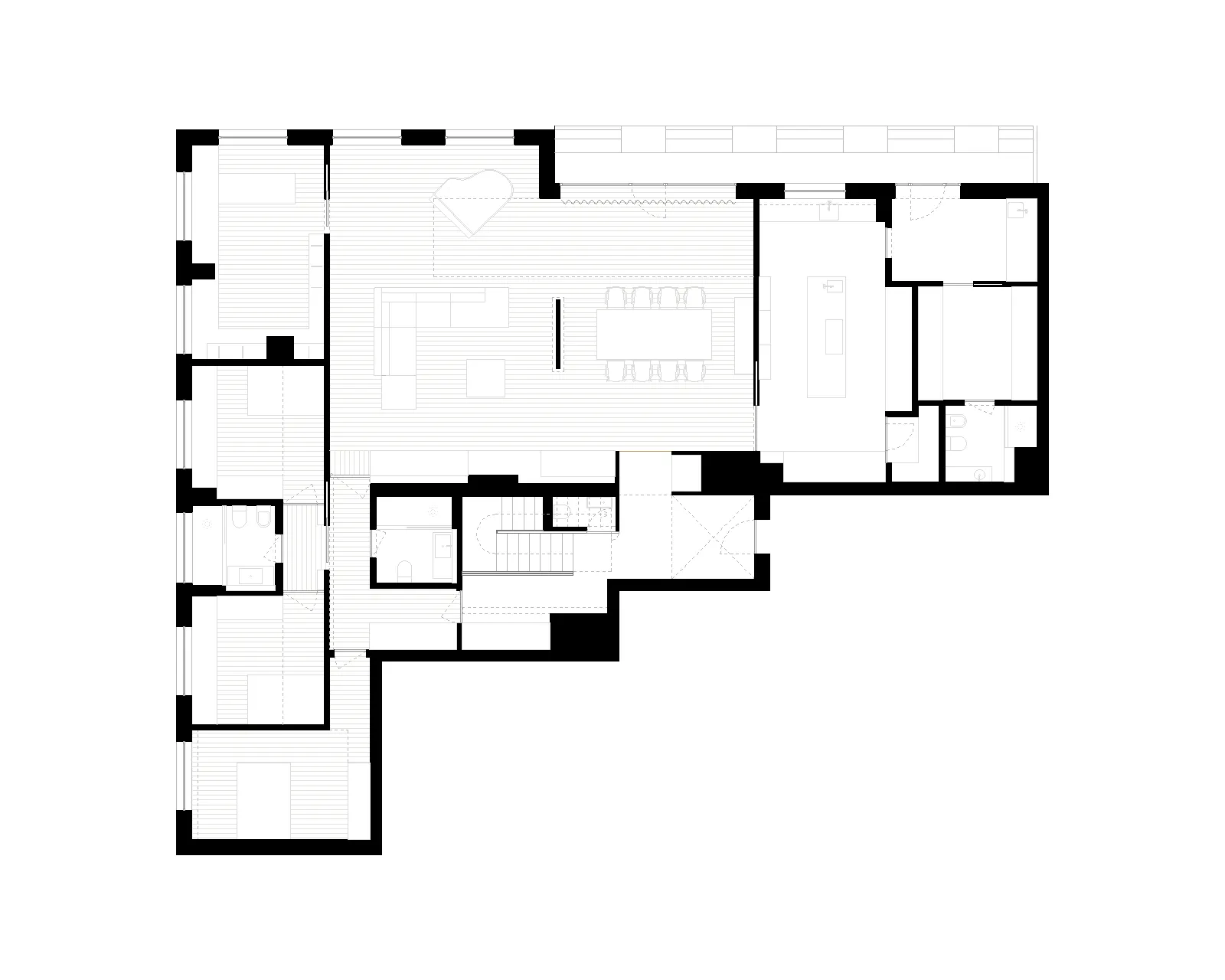 Apartamento T5 duplex na Boavista