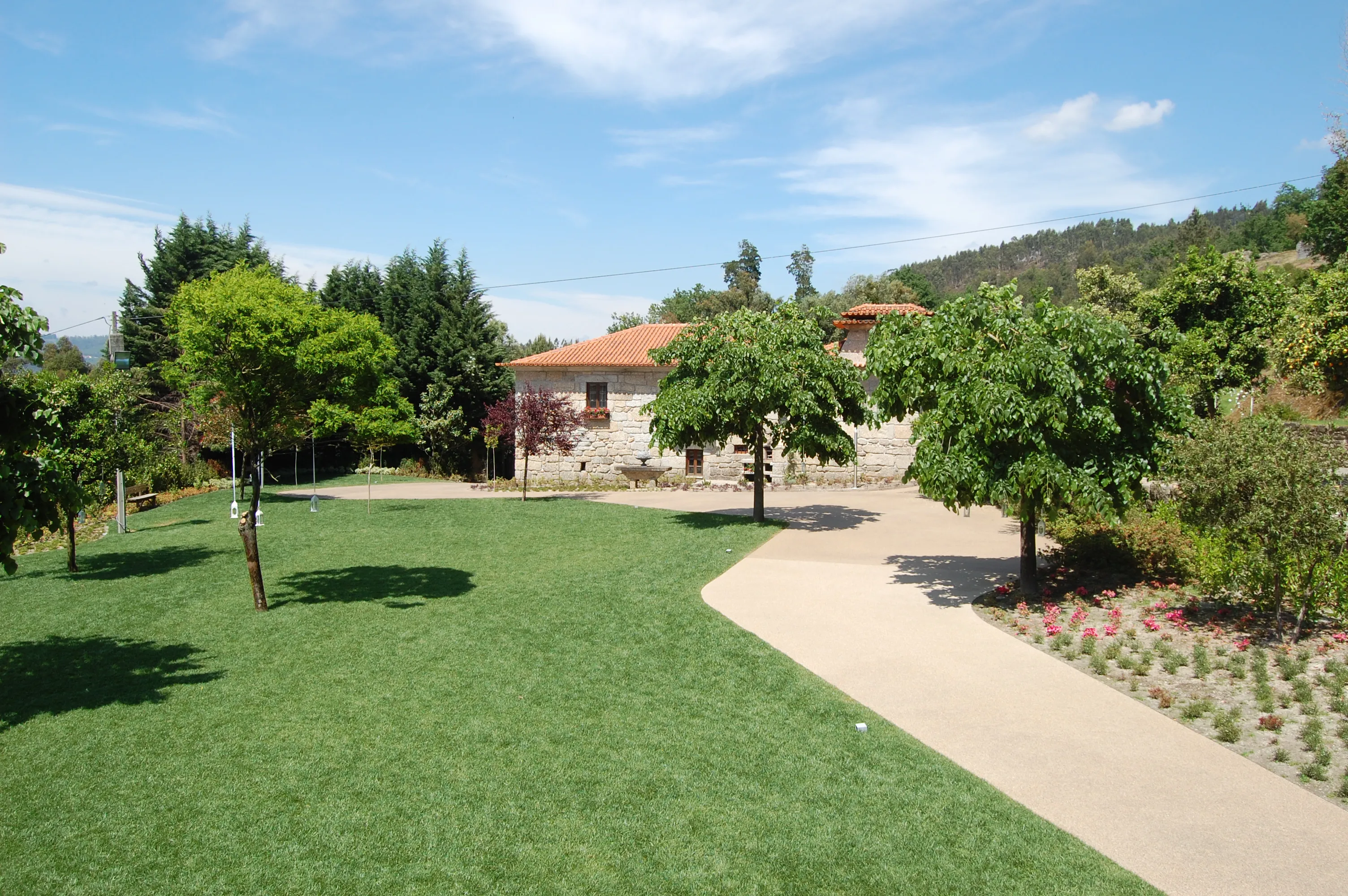 Arranjos exteriores da Quinta Vila Marita